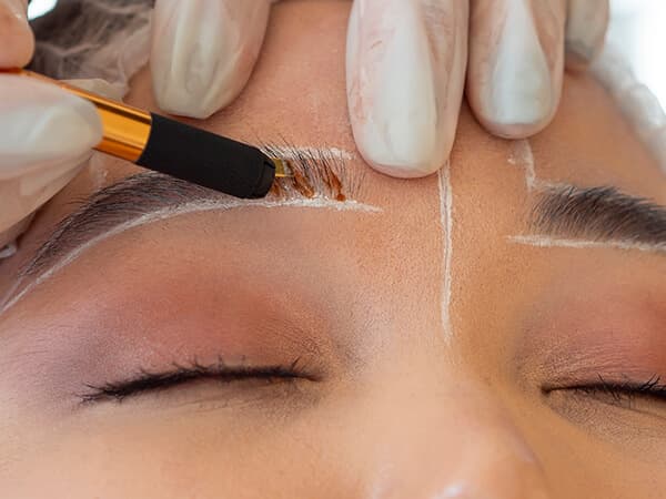 Microblading Technician training at BC Medical Clinic College